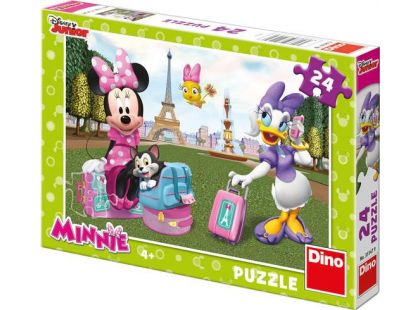 Dino Puzzle Disney Minnie v Paříži 24 dílků
