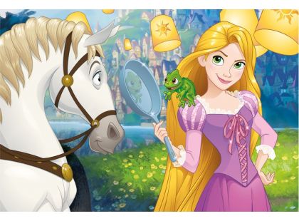 Dino Puzzle Disney Princezny portréty 2x66 dílků