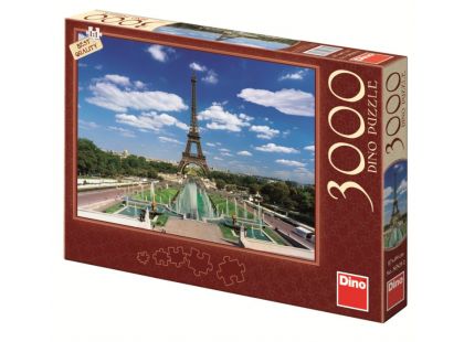 DINO Puzzle Eiffelova věž 3000 dílků