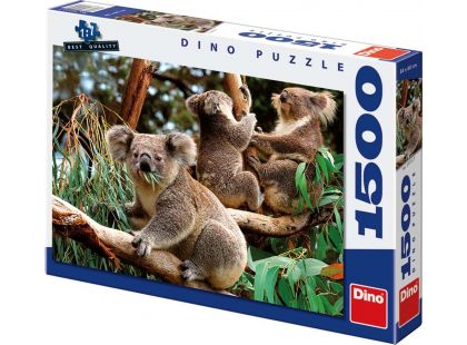 Dino Puzzle Koaly 1500 dílků