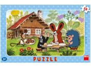 Dino Puzzle Krteček na návštěvě 15 dílků