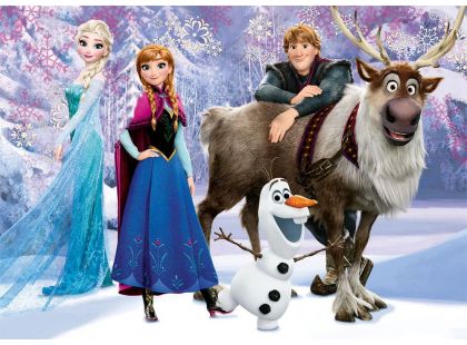 Dino Puzzle Ledové království Elsa a přátelé 24 Maxi dílků