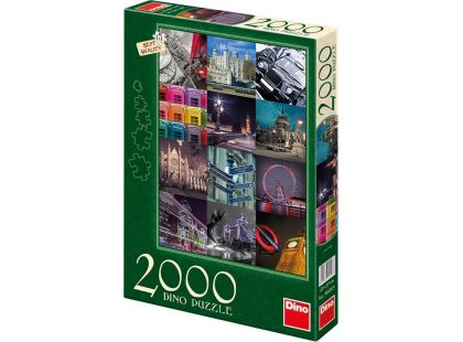 Dino Puzzle Londýn 2000dílků