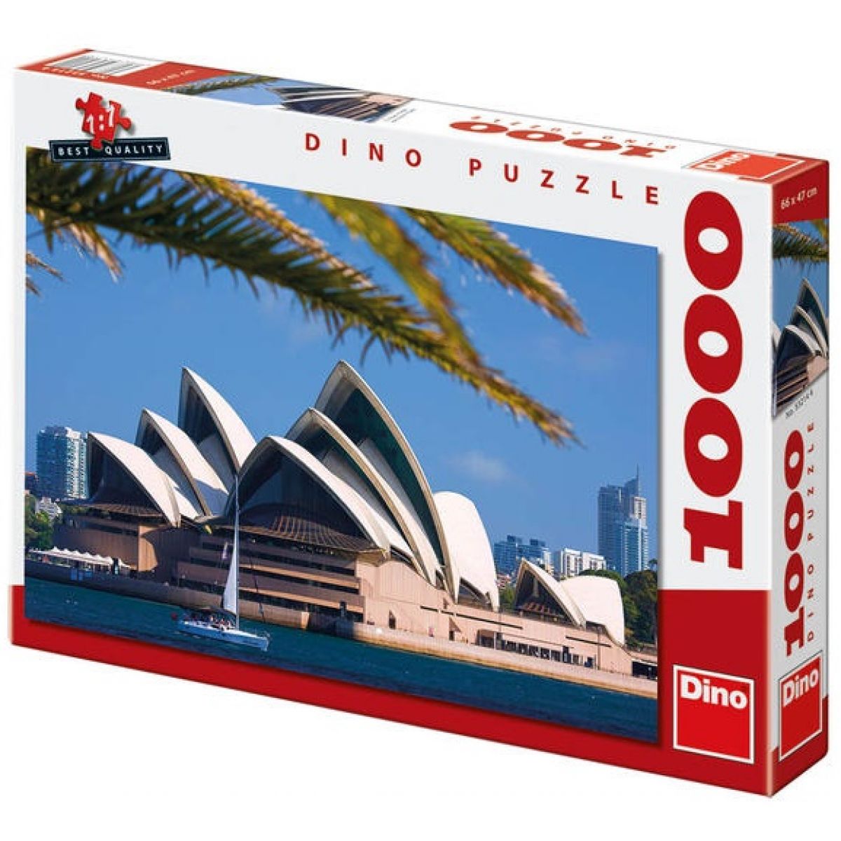 Dino Puzzle Opera v Sydney 1000dílků