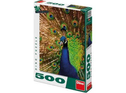 Dino Puzzle Páv 500 dílků