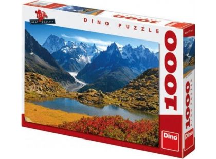 Dino Puzzle Savojské Alpy 1000 dílků