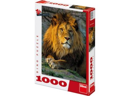 Dino Puzzle Zamyšlený lev 1000dílků