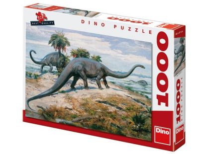Dino Puzzle Zdeněk Burian:Diplodocus 1000dílků