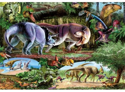 Dino Puzzle Země dinosaurů 500dílků