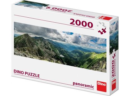 Dino Puzzle panoramic Roháče 2000 dílků