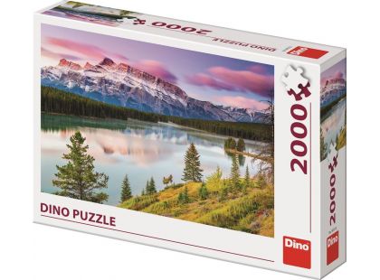 Dino Puzzle Skalnaté hory 2000 dílků
