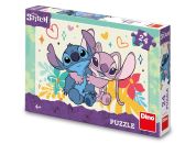 Dino Stitch a Angel puzzle 24 dílků FSC