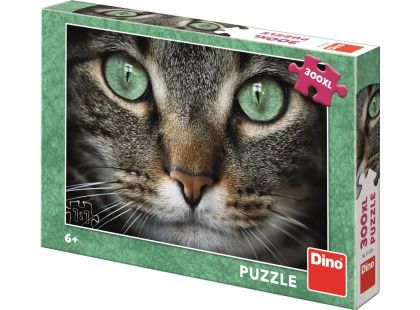 Dino Puzzle Zelenooká kočka 300 XL dílků