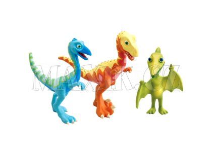 Dinosaur Train T-Rex Derek, Ollie a pan Pteranodon
