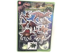 Dinosauři + hvězdičky svítící ve tmě