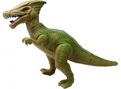 Rappa Dinosaurus chodící se světlem a zvukem Parasaurolophus
