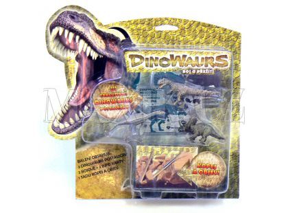 Dinowaurs boj o přežití 3 figurky plus 1 skrytá