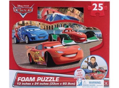 Disney Cars Puzzle pěnové 25 dílků