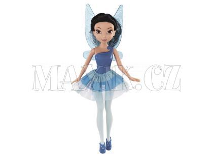 Disney Fairy 22cm základní panenka baletka - Silvermist modrá