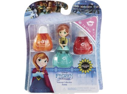 Disney Frozen Little Kingdom Make up pro princezny - Anna zelená a lesky na rty