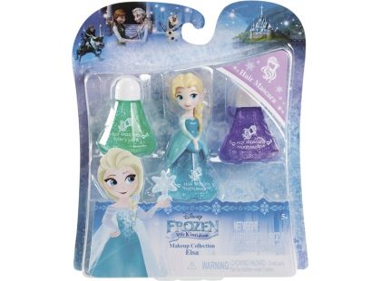 Disney Frozen Little Kingdom Make up pro princezny - Elsa modrá a řasenky na vlasy