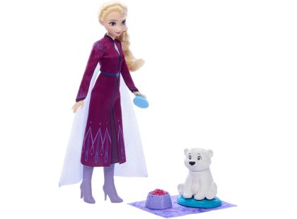 Disney Frozen panenka - Elsa s ledním medvědem