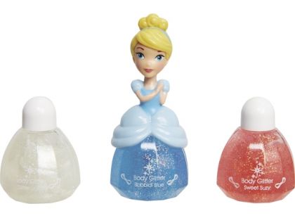 Disney Princess Little Kingdom Make up pro princezny 2 - Popelka a třpytky na tělo