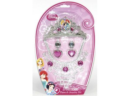 Disney princezny Set s korunkou a šperky pro princeznu