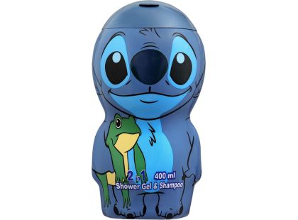 Disney Stitch 2D sprchový gel a šampon 2 v 1 400 ml