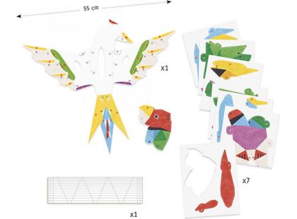 Djeco 3D dekorace Phoenix