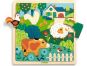 Djeco Dřevěné Puzzle Puzzlo Farm - 15 Pcs 2