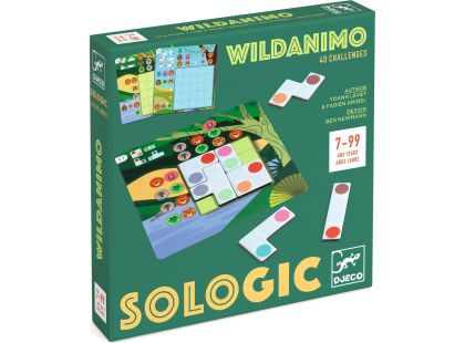 Djeco Kapesní Hra Sologic Wildanimo