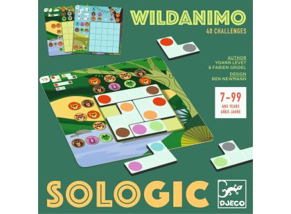 Djeco Kapesní Hra Sologic Wildanimo