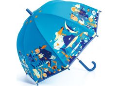 Djeco Krásný designový deštník Mořský svět