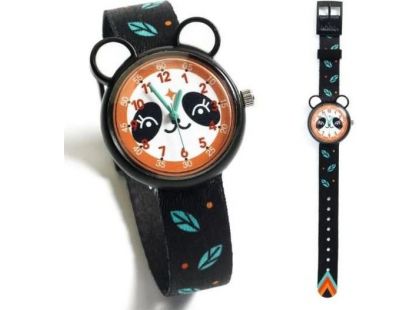 Djeco náramkové hodinky Panda