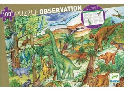 Djeco Obrázkové puzzle Dinosauři