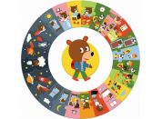 Djeco Puzzle obří Medvídkův den 24 dílků