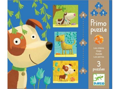 DJECO První puzzle Pejsci