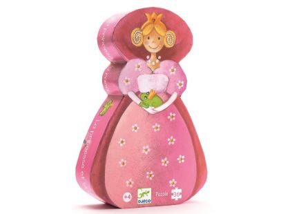Djeco Puzzle Princezna a žába