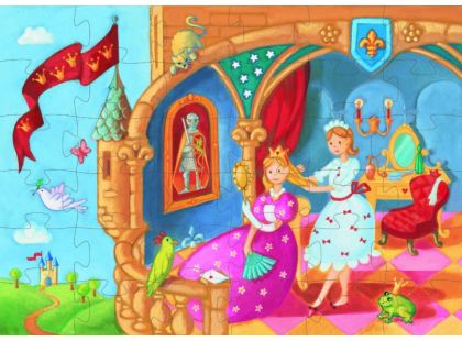 Djeco Puzzle Princezna a žába