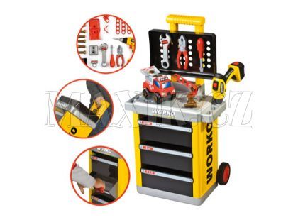 Dílna bricolage Worko, 30 doplňků Smoby 500081
