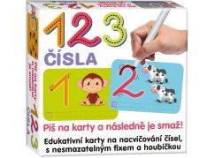 Dohany Tabulka napiš a smaž mix Čísla