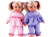 Dolls World - Snící panenka Adélka a Barborka 25 cm