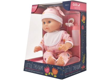 Dolls World Miminko Little Treasure PINK - 38 cm