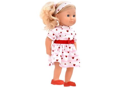 Dolls World Módní panenka Charlotte - 36 cm: Růžová srdíčková princezna