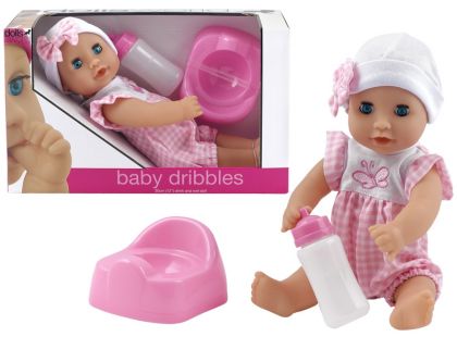 Dolls World Panenka Baby Dribbles 30 cm