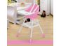 Dolu Dětská jídelní židlička růžová 2