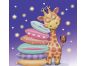Dotzies Diamantové malování - Spící žirafa 4