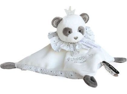 Doudou Dárková sada - plyšový muchláček panda 20 cm