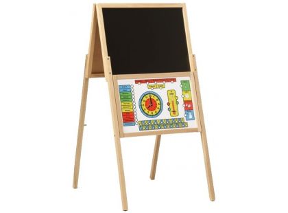 Dřevěné hračky Jaroš Tabule skládací A magnetická - Poškozený obal